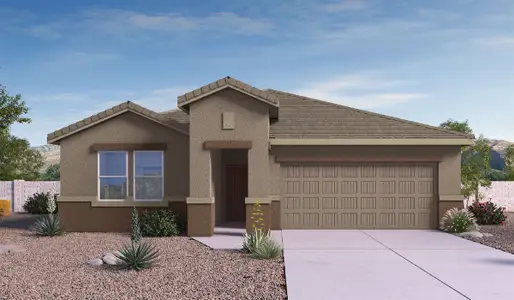 New construction Single-Family house 10015 N Black Dalea, Marana, AZ 85653 plan Dalea - image
