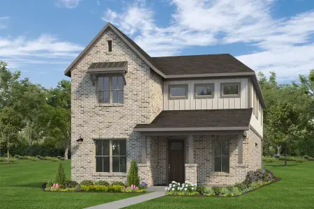 New construction Single-Family house 11914 Perch Dr, Mont Belvieu, TX 77523 plan The Carroll - image