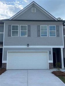 New construction Townhouse house 6446 Rosetta Dr, South Fulton, GA 30331 Edmund- photo 0