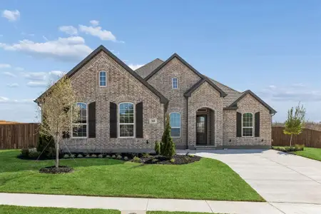 New construction Single-Family house 208 Bristol Ln, Azle, TX 76020 plan Springport - image