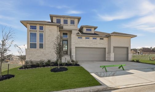 New construction Single-Family house 169 Highland Park, Castroville, TX 78009 plan Silas - image