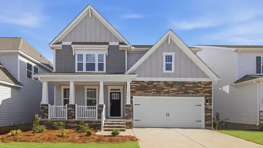 New construction Single-Family house 405 Wisteria Ct, Williamston, SC 29697 plan Hampshire - image