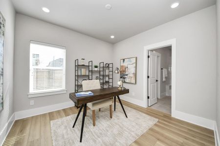 New construction Single-Family house 1102 Mansfield St, Unit c, Houston, TX 77091 - image 5