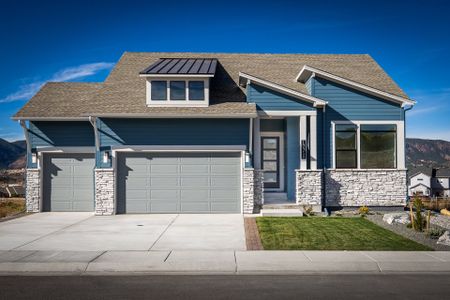 New construction Single-Family house 17358 Crimson Clover Dr, Monument, CO 80132 plan The Greenhorn - image