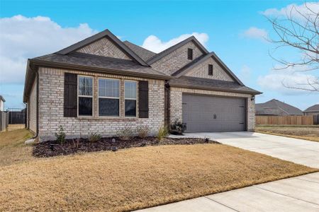 New construction Single-Family house 7518 Prairie Holly Ln, Grand Prairie, TX 76084 Kingsley - 40' Smart Series- photo 1 1