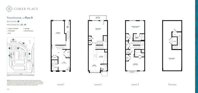 New construction Townhouse house 710 N Estes Dr, Chapel Hill, NC 27514 plan Plan D - image