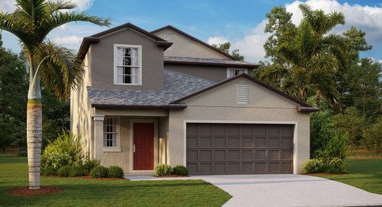 New construction Single-Family house 20421 Rose Cottage Way, Land O' Lakes, FL 34637 - photo 0