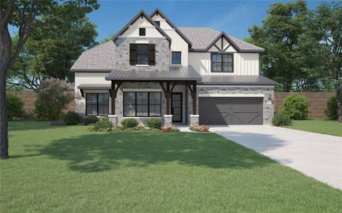 New construction Single-Family house 1502 Story St, Houston, TX 77055 Catalina- photo 0