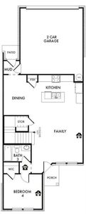 New construction Townhouse house 3029 Tall Pine Ln, Corinth, TX 76210 Conroe- photo 0