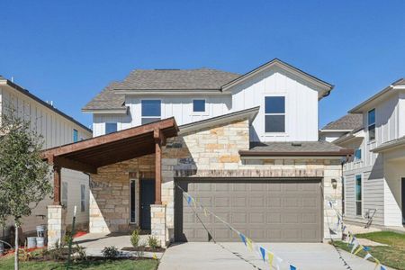 New construction Single-Family house 11224 Zip Cochise Wy, Austin, TX 78653 plan Lyric - image