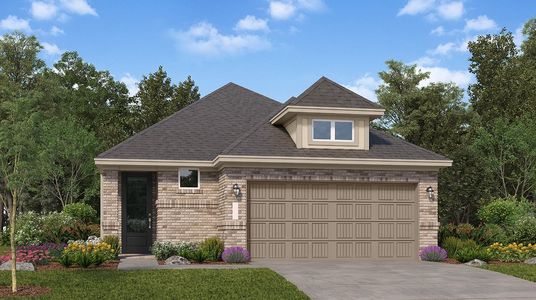 New construction Single-Family house 11696 Lazy Oak Creek Dr, Magnolia, TX 77354 plan Everett II - image