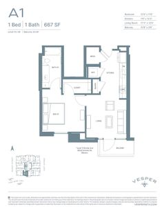 New construction Condo house 84 East Ave, Unit 1608, Austin, TX 78701 plan A1 - image 4