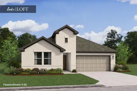 New construction Single-Family house 8414 Tranquil Bay Ct, Baytown, TX 77523 Passionflower II- photo 1 1