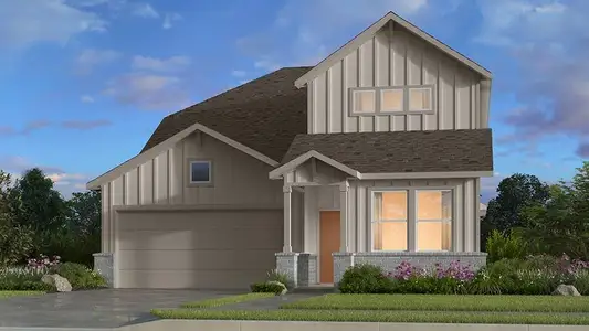 New construction Single-Family house 1445 Arciones Rd, Fort Worth, TX 76052 plan Orchid - image