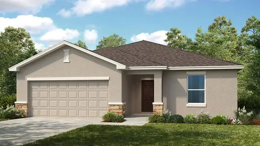 New construction Single-Family house 13805 Sawmill St, Parrish, FL 34219 plan Magnolia - image