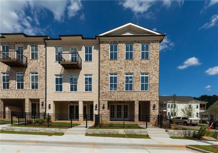 New construction Townhouse house 4018 Blandford Street, Unit 194, Peachtree Corners, GA 30092 The Benton I- photo 0