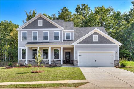 New construction Single-Family house 714 Ocmulgee Xing, Locust Grove, GA 30248 The Doyle- photo 0