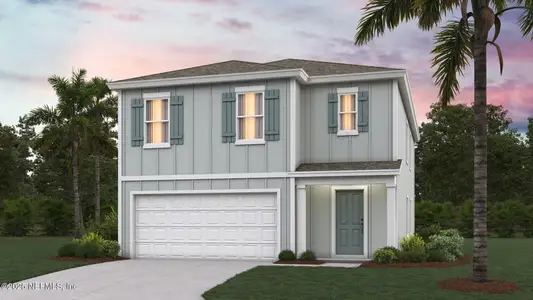 New construction Single-Family house 12427 Great Eagle Rd, Jacksonville, FL 32219 plan ROBIE - image