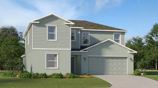 New construction Single-Family house 19734 Lavender Field Ct, Lehigh Acres, FL 33936 Nova- photo 0