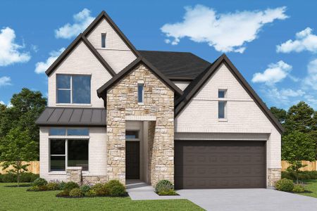New construction Single-Family house 1828 Salt Grass Dr, Bartonville, TX 76226 plan The Kenneth - image