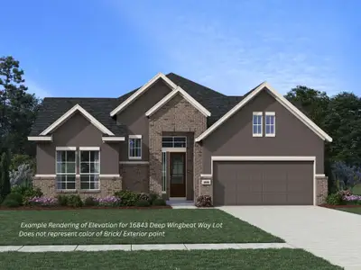New construction Single-Family house 18843 Deep Wingbeat Wy, Magnolia, TX 77354 - image