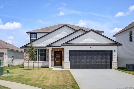 New construction Single-Family house 208 Drew Circle, Seguin, TX 78155 The Douglas D- photo 0