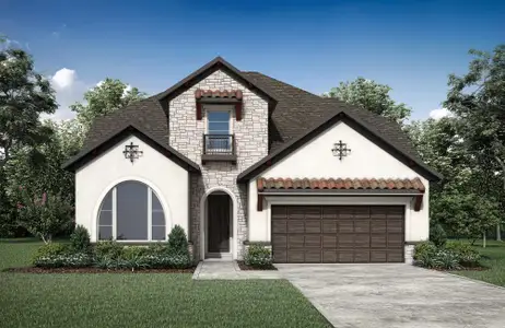 New construction Single-Family house 509 River Overlook Rd, Georgetown, TX 78628 plan Brady - image