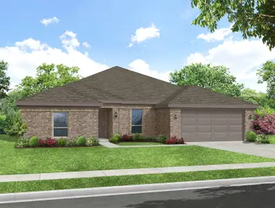 New construction Single-Family house 1240 Clubhouse Dr, Burleson, TX 76028 plan Hampton II - image 1