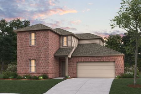 New construction Single-Family house 6517 Adderly Rd, Pilot Point, TX 76258 plan Livingston - 40' Smart Series - image