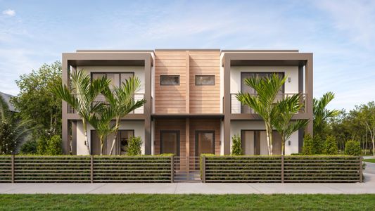 New construction Townhouse house 6813 Ne Briskel Pointe Dr, Boca Raton, FL 33487 - image