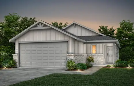 New construction Single-Family house 26291 Arrowleaf Dr, Magnolia, TX 77355 plan Adams - image