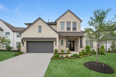 New construction Single-Family house 4315 Golden Ridge Cir, Manvel, TX 77578 plan The Asher IX - image
