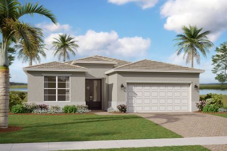 New construction Single-Family house 9851 Sw Veronese Dr, Port Saint Lucie, FL 34987 Clarion- photo 0