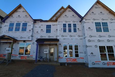 New construction Townhouse house 3197 Mission Olive Pl, New Hill, NC 27562 Hazelnut - Townhome Series- photo 15 15