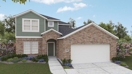 New construction Single-Family house 10606 Flight Deck Ct, Conroe, TX 77303 plan Southfork - image