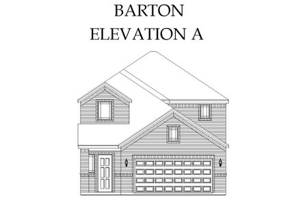 New construction Single-Family house 3625 Long Branch Blvd, Rowlett, TX 75088 Barton A- photo 0