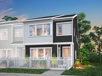 New construction Townhouse house 8425 Discovery Ln, Charlotte, NC 28216 plan Fisher - image