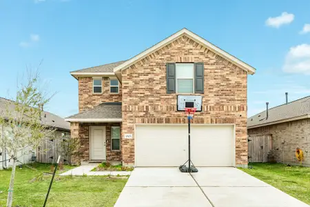 New construction Single-Family house 1523 Windrose Bnd, Angleton, TX 77515 plan Linden IV - image