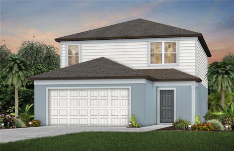 New construction Single-Family house 10627 Hidden Banks Gln, Parrish, FL 34219 McNair- photo 0