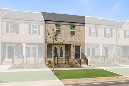 New construction Townhouse house 519 Forestville Rd, Wake Forest, NC 27587 plan Tupelo - image