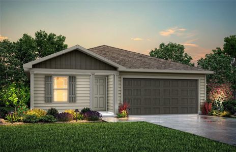 New construction Single-Family house 1437 Rd 5102, Cleveland, TX 77327 Washington- photo 0