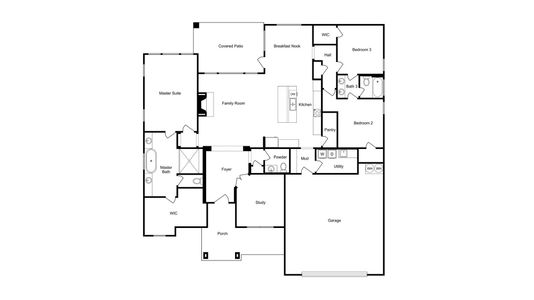 New construction Single-Family house 161 Janice Ave, Castroville, TX 78009 plan The Blue Oak - image 3