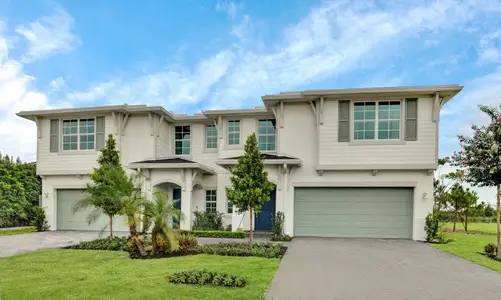 New construction Townhouse house 1690 Pelican Post Pl, The Acreage, FL 33470 - image