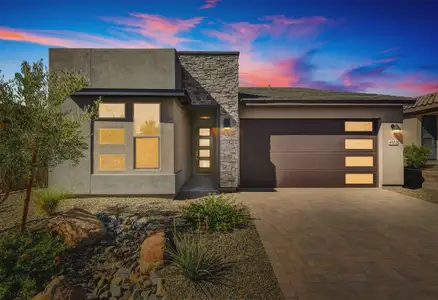 New construction Single-Family house 4522 Jackpot Rd, Wickenburg, AZ 85390 plan Flourish Elevation C - image