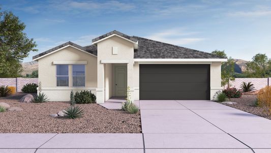 New construction Single-Family house 22195 N Dusk Ln, Maricopa, AZ 85139 plan Saguaro - image