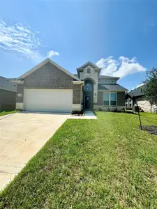 New construction Single-Family house 17851 Cappadocia Trl, Tomball, TX 77377 plan The Princeton + Bonus - image