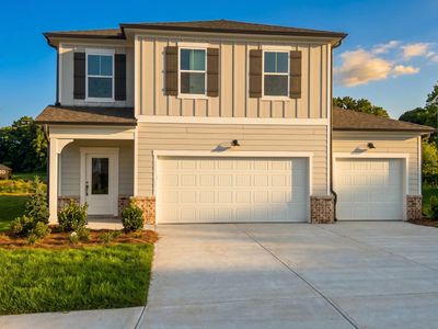 New construction Single-Family house 211 Atlas Ln, Winder, GA 30680 plan The Rabun A - image