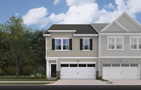 New construction Townhouse house 7114 Hubner Place, Cary, NC 27519 Sierra- photo 0