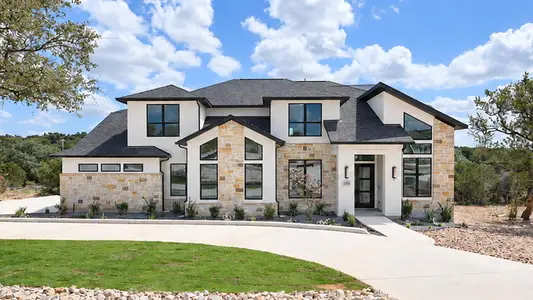 New construction Single-Family house 1116 Elm Forest Dr, New Braunfels, TX 78132 plan 4327A - image