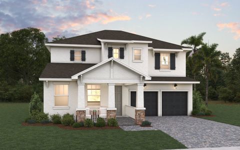 New construction Single-Family house 17096 Haggerty Hollow Dr, Winter Garden, FL 34787 plan Biscayne - image